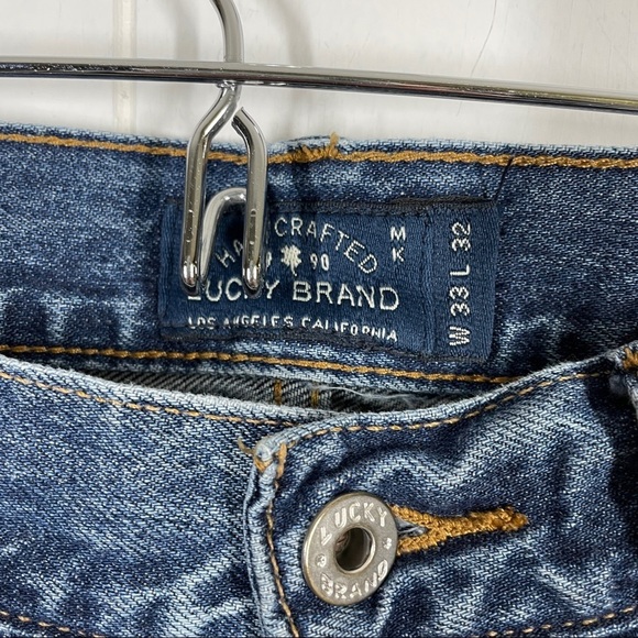 Lucky Brand Men's 221 Original Straight Blue Jeans Size 33/32 - Picture 11 of 11